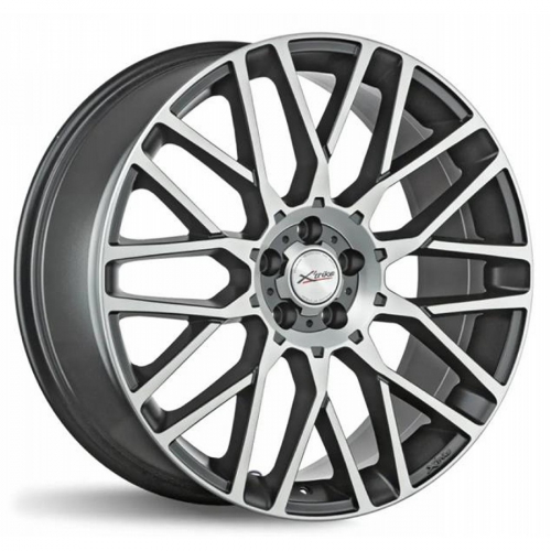 Большое фото товара - 8,5*20 5*112 ET38 57,1 Xtrike X-137 BKM/FP, 422205. Вариант №1