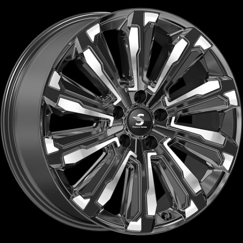 Большое фото товара - 8*20 5*114,3 ET35 60,1 Premium Series КР1061 Humber Diamond quartz, 434432. Вариант №1