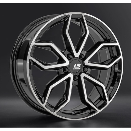 Большое фото товара - 7,5*18 5*108 ET45 65,1 LS wheels FlowForming RC104 bkf, 464747. Вариант №1