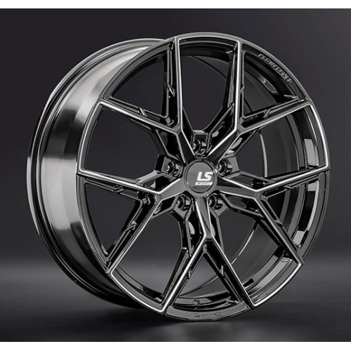 Большое фото товара - 8,5*20 5*108 ET45 63,4 LS wheels FlowForming RC82 BK+SSF, 465205. Вариант №1